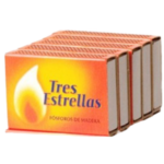 Fósforos Tres Estrellas de bolsillo