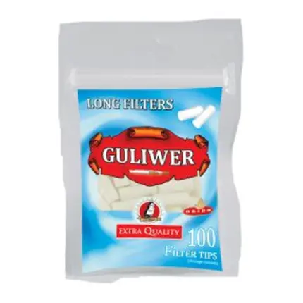 Guliwer Filtros Long 8 mm 100 uds