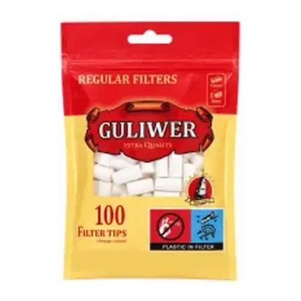 Guliwer Filtros Regular 8 mm 100 uds