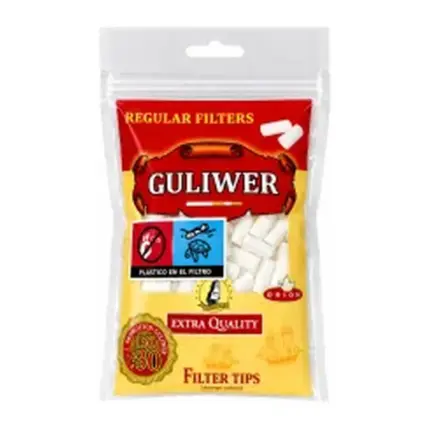 Guliwer Filtros Regular 8 mm 180+60 uds