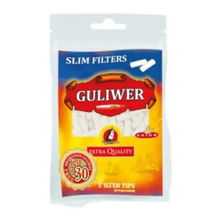 Guliwer Filtros Slim 6 mm 150 uds