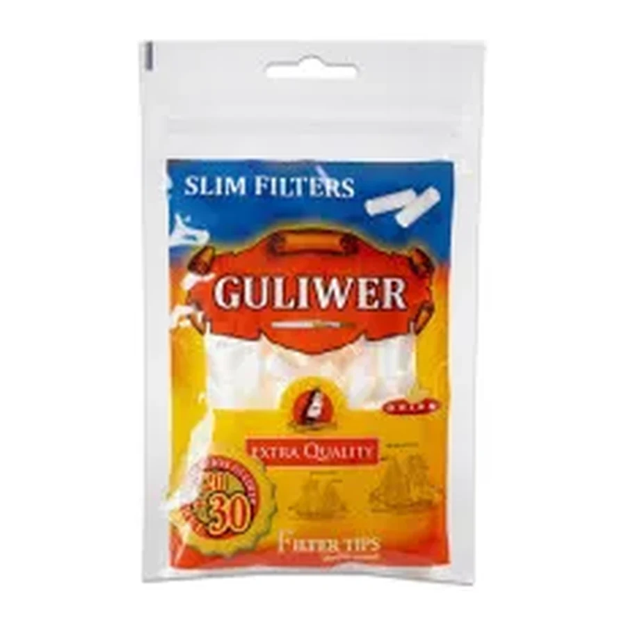 Guliwer Filtros Slim 6 mm 150 uds Guliwer Filtros Slim 6 mm 150 uds
