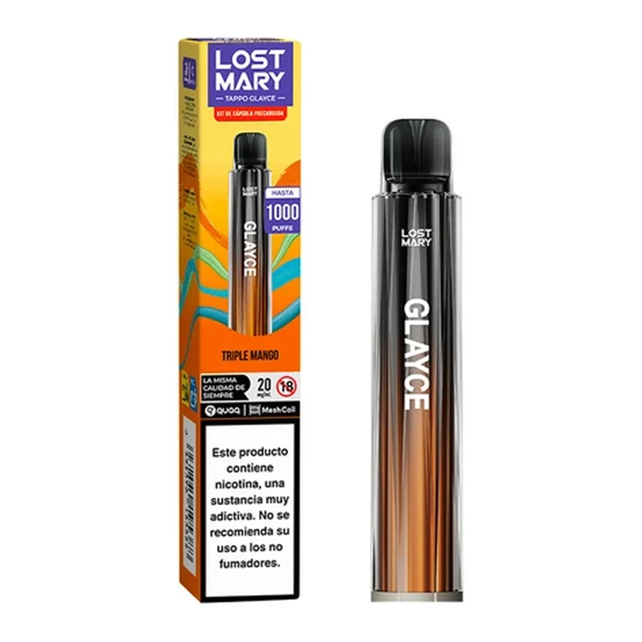 Lost Mary Glayce Triple Mango 20 mg Lost Mary Glayce Triple Mango 20 mg