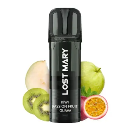 Lost Mary Tappo Pro Kiwi Passion Fruit Guava 20 mg – 1 cápsula