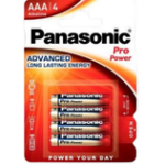 Pilas Panasonic Pro Power AAA 4 uds