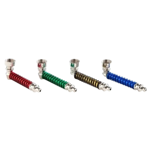 Pipeta Dora de metal espiral de colores Pipeta Dora de metal espiral de colores