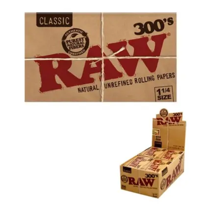 RAW Classic 300 hojas 1¼