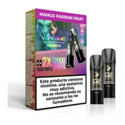 Vapeame Revive Mango Passion Fruit 2 % – 2 cápsulas