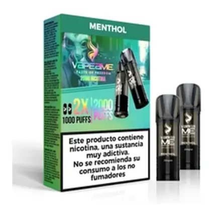 Vapeame Revive Menthol 2 % – 2 cápsulas