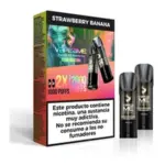 Vapeame Revive Strawberry Banana 2 % – 2 cápsulas