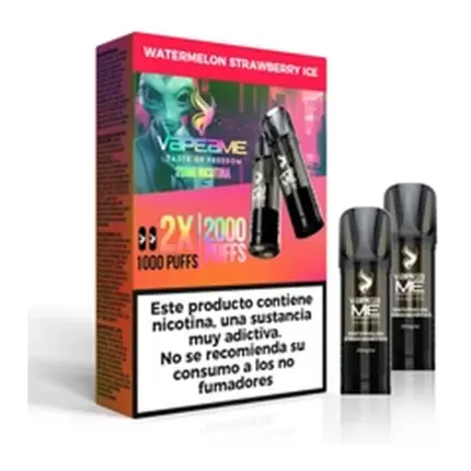 Vapeame Revive Watermelon Strawberry Ice 2 % – 2 cápsulas
