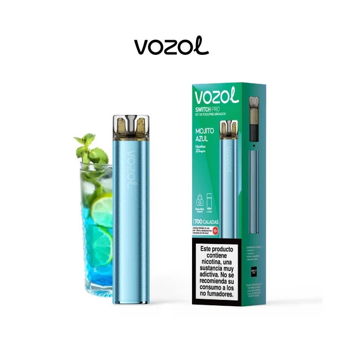 Vozol Switch Pro Kit Mojito Azul 20 mg Vozol Switch Pro Kit Mojito Azul 20 mg