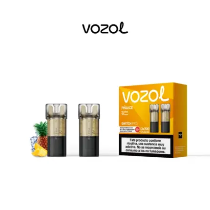 Vozol Switch Pro Piña Ice 20 mg · 2 cápsulas