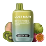 Lost Mary BM1000 Turbo Kiwi Passion Fruit Guava 20 mg