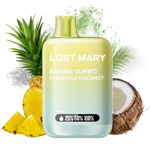 Lost Mary BM1000 Turbo Pineapple Coconut 20 mg