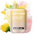 Lost Mary BM1000 Turbo Rose Lemonade 20 mg