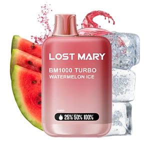 Lost Mary BM1000 Turbo Watermelon Ice 20 mg Lost Mary BM1000 Turbo Watermelon Ice 20 mg
