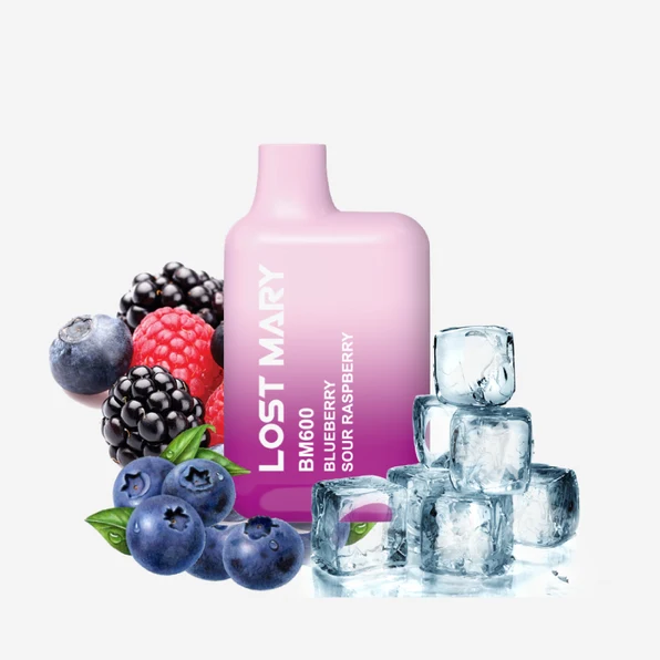 Lost Mary BM600 Blueberry Sour Raspberry 20 mg Lost Mary BM600 Blueberry Sour Raspberry 20 mg