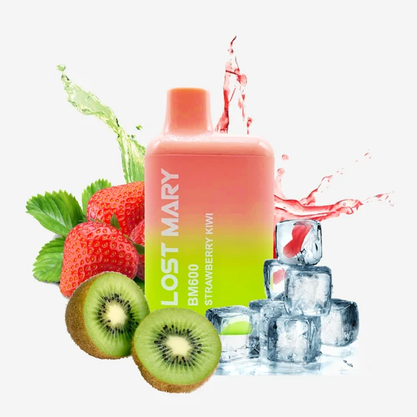 Lost Mary BM600 Strawberry Kiwi 20 mg Lost Mary BM600 Strawberry Kiwi 20 mg